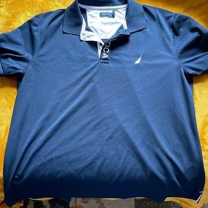 Nautica 100% polyester button up